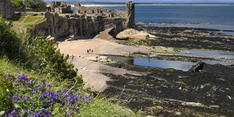 An image depicting the trail Mary Queen of Scots Way and its surrounding area.