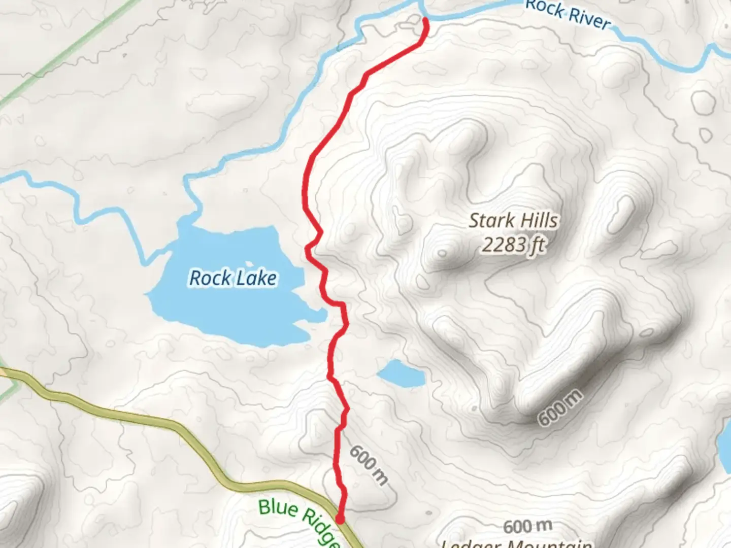 An image depicting the trail Rock River Trail and its surrounding area.