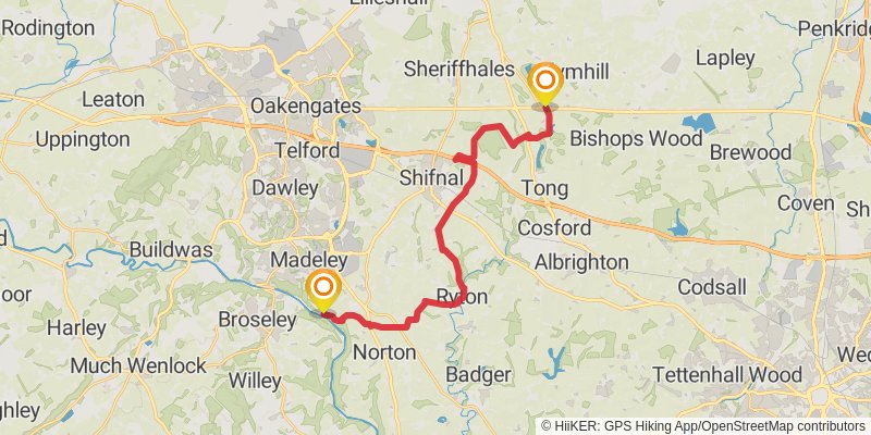 Sabrina Way stage 11 Map