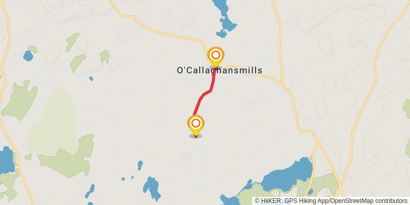 East Clare Way spur 1 Map
