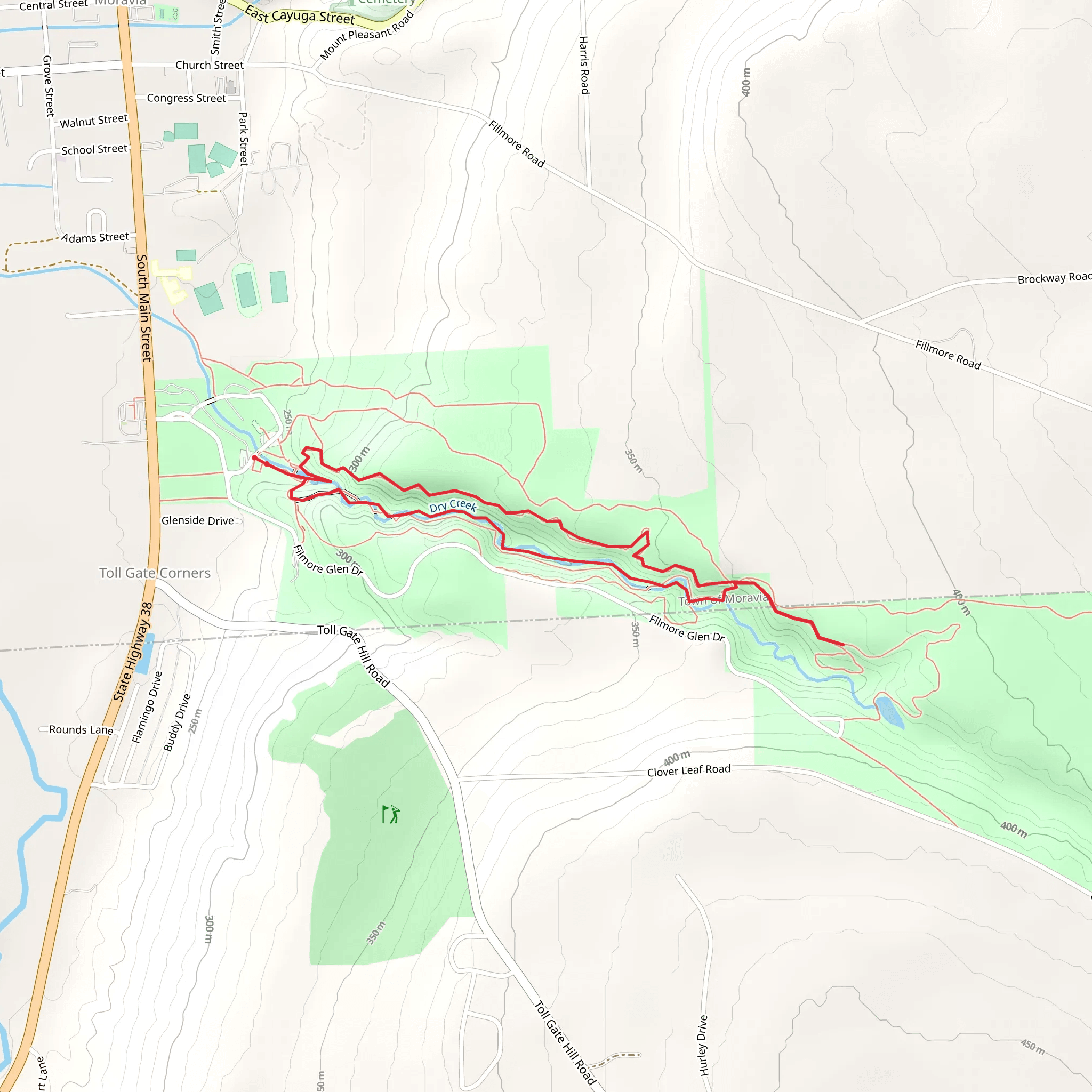 Dry Creek Loop mobile static map