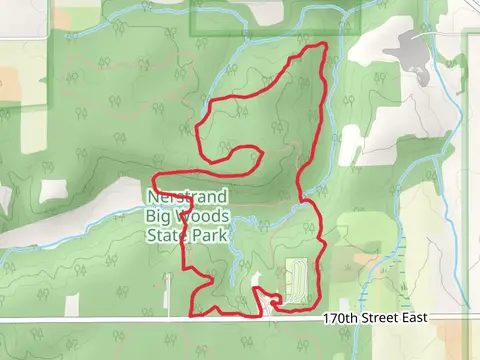 White Oak, Fawn and Hidden Falls Loop Trail