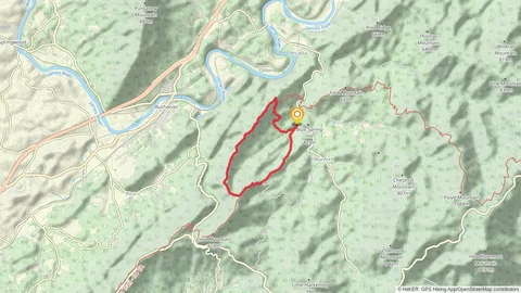 Unblazed, Appalachian and Little Cove Mountain Loop Trail