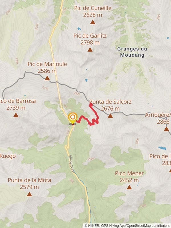 Road to the Port of Salcorz PR HU 181 mobile static map