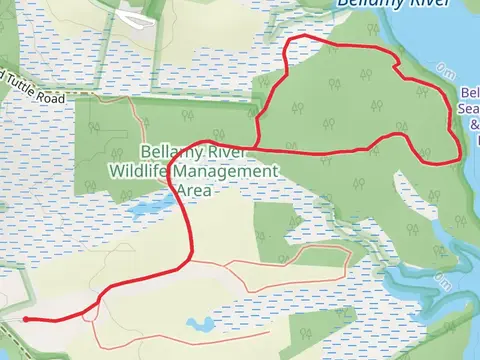 Bellamy River Loop from Old Garrison Road