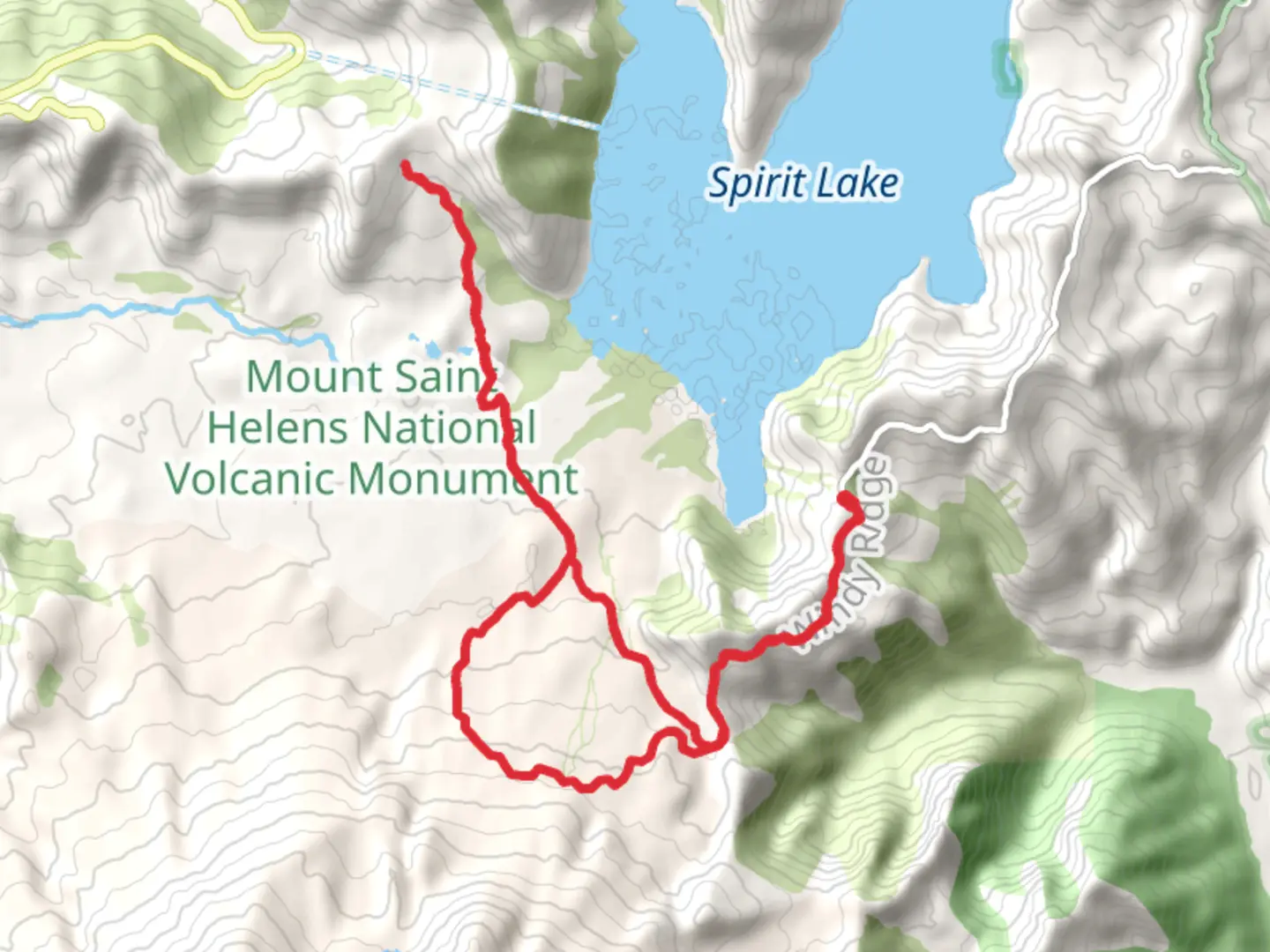 An image depicting the trail Windy Trail, Willow Springs Trail and Truman Trail and its surrounding area.