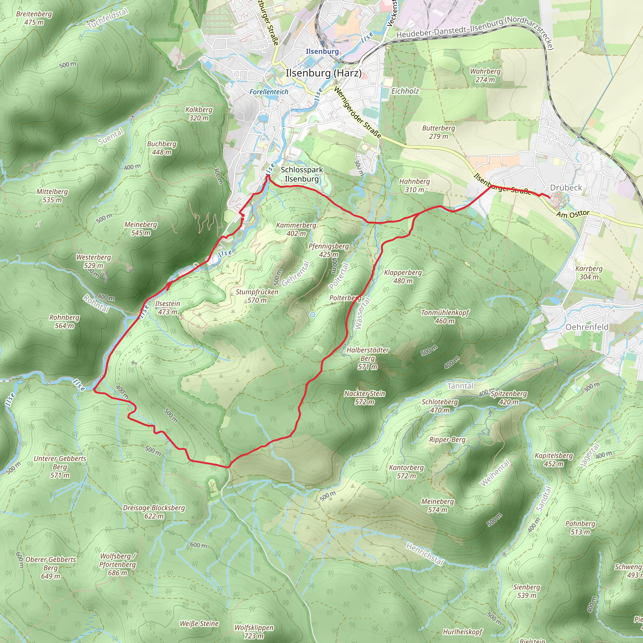 Kammerberg Loop mobile static map