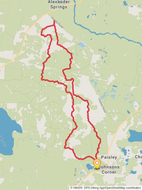 Paisley Woods Loop Trail
