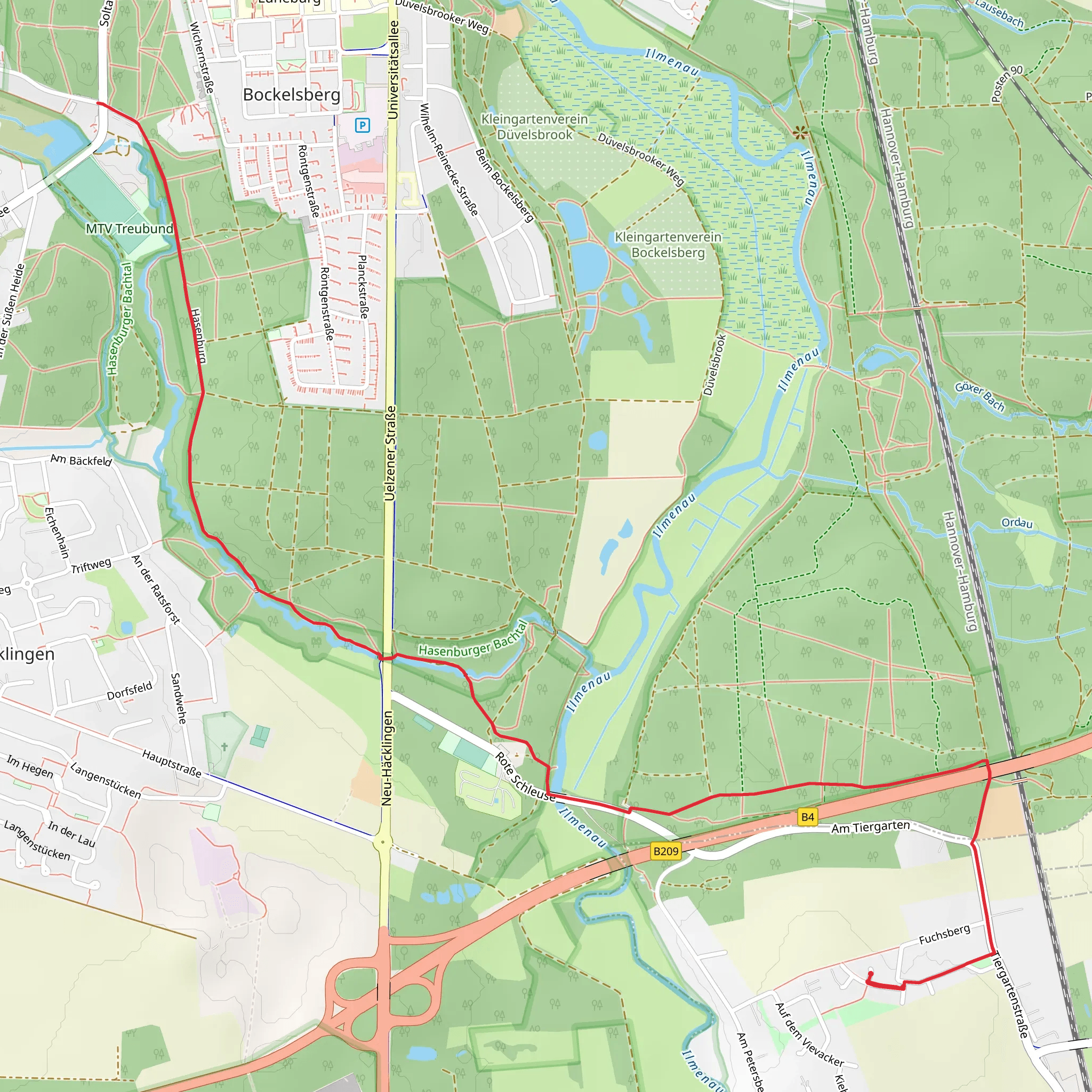 Hasenberg mobile static map