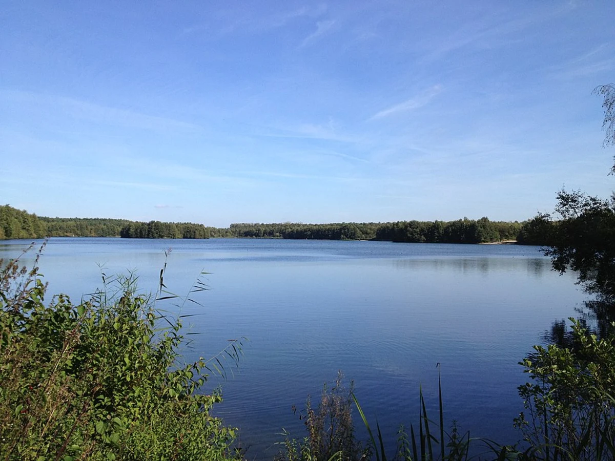 Heidesee, Heidhofsee, Naturschutzgebiet Kirchheller Heide Loop via Rotbach Rundweg A1