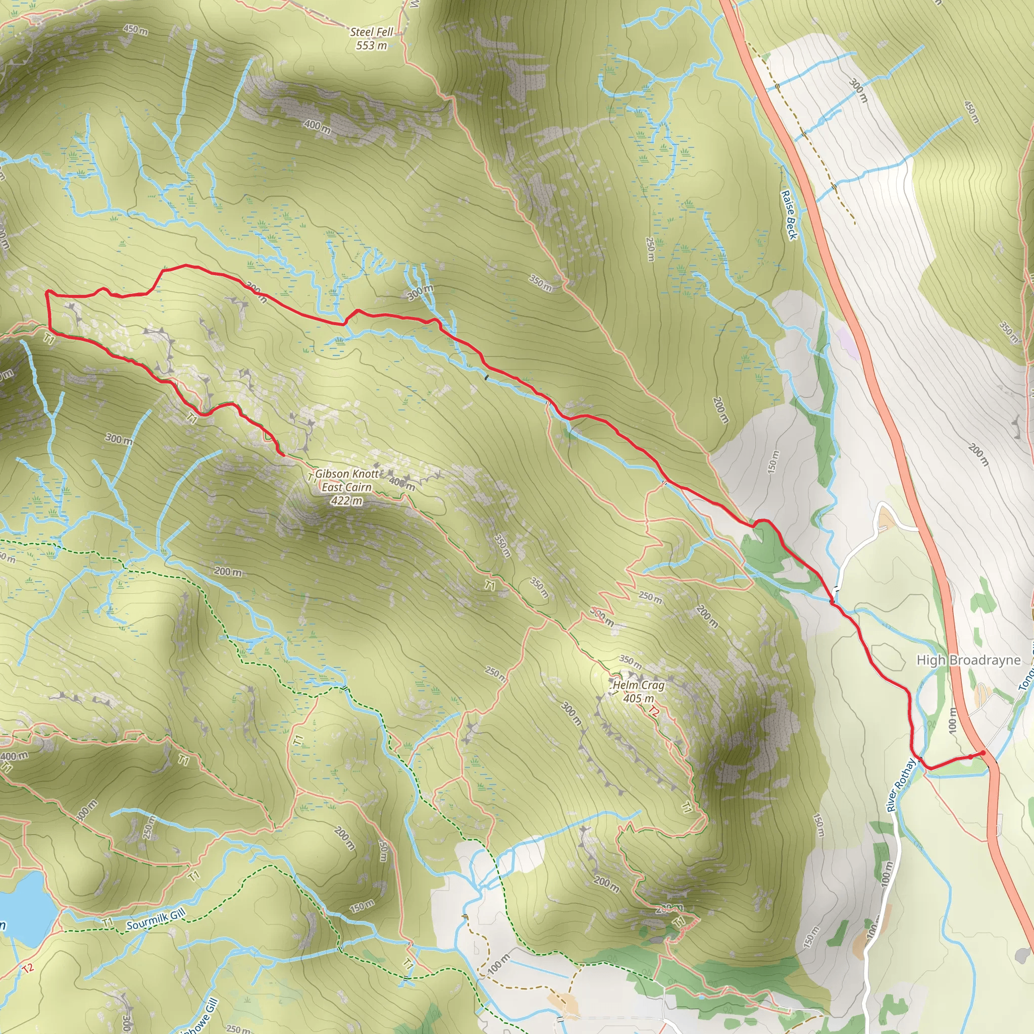 Gibson Knott mobile static map