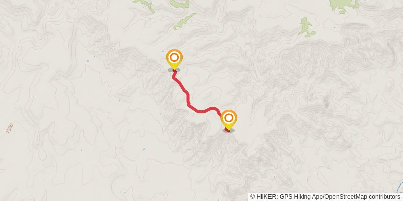 Yew Thicket Trail stage 2 Map