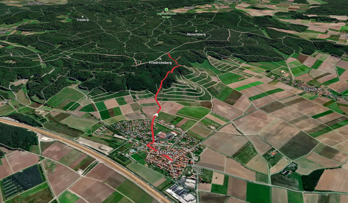 Abtswind to Friedrichsberg Walk