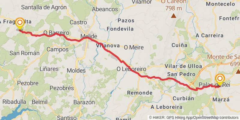 Camino Catalan stage 48 Map