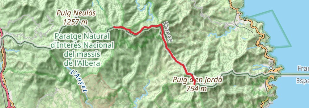 Grande Traversée de la France stage 2 Map