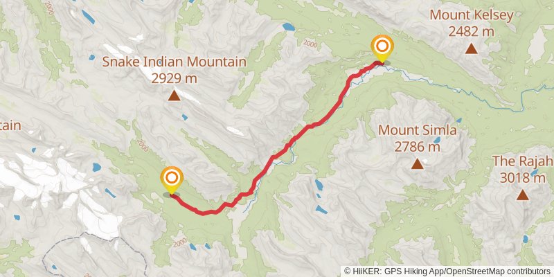 North Boundary Trail stage 6 Map