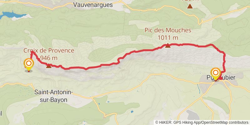 Via Aurelia alt 6 Map