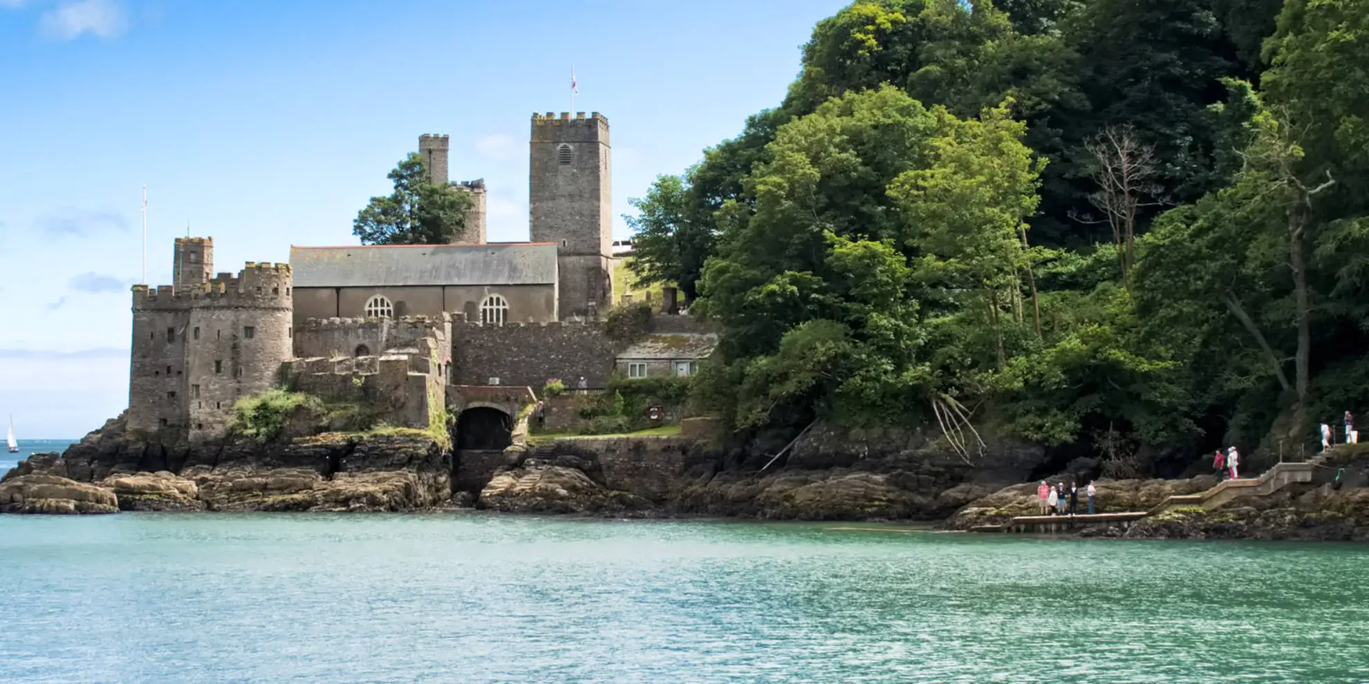 An image depicting the trail Dartmouth Castle and Compass Cove Walk and its surrounding area.