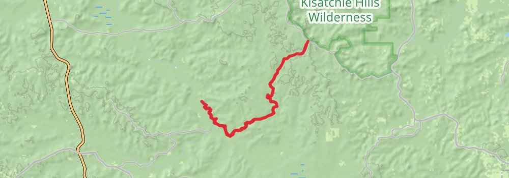 Caroline Dormon Trail stage 2 Map