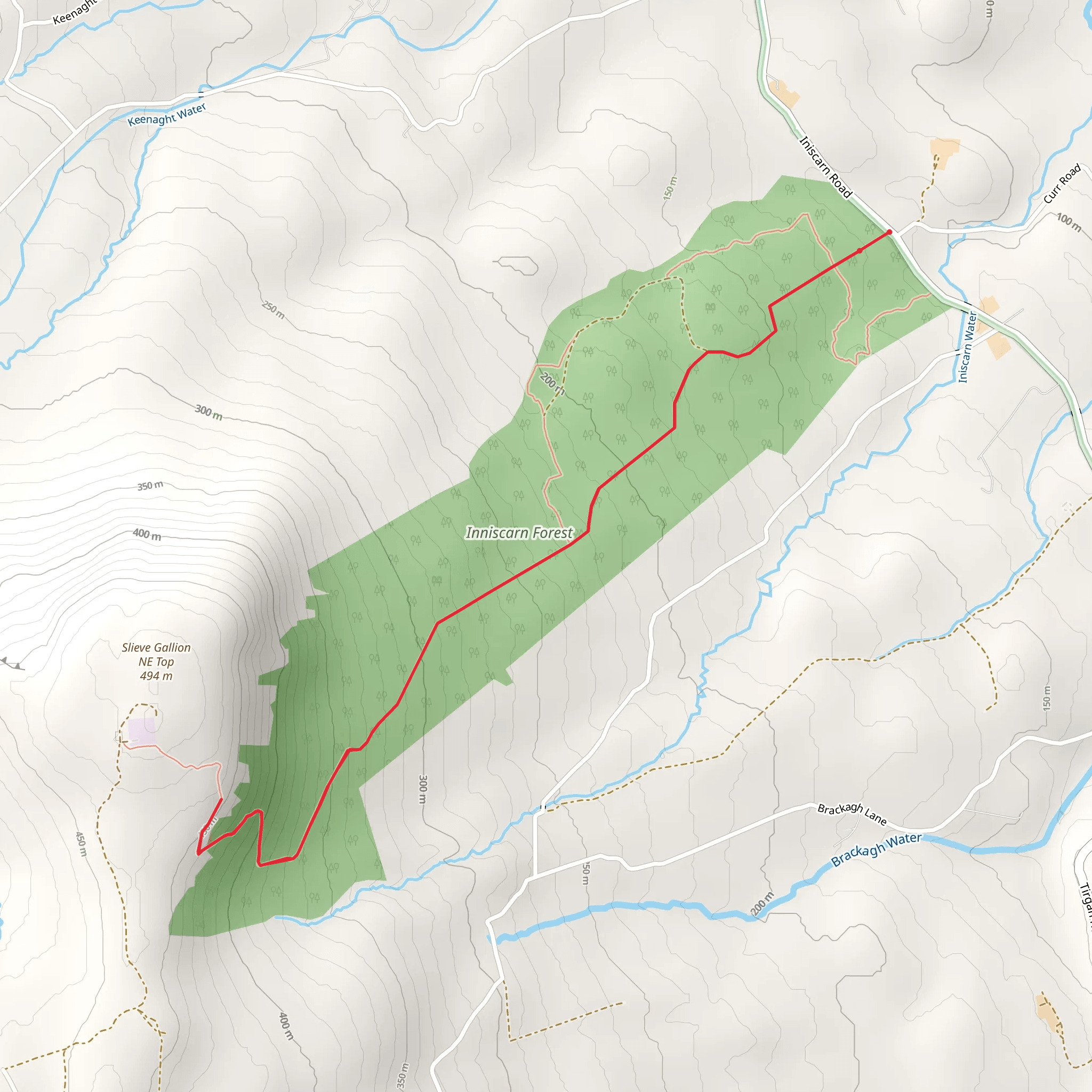 Iniscarn Forest mobile static map