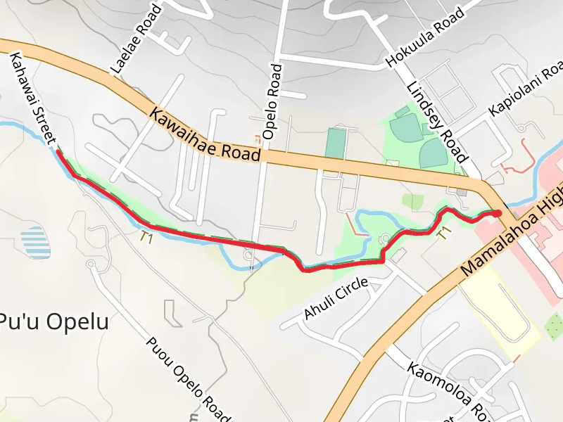 The Streamside Trail of Waimea