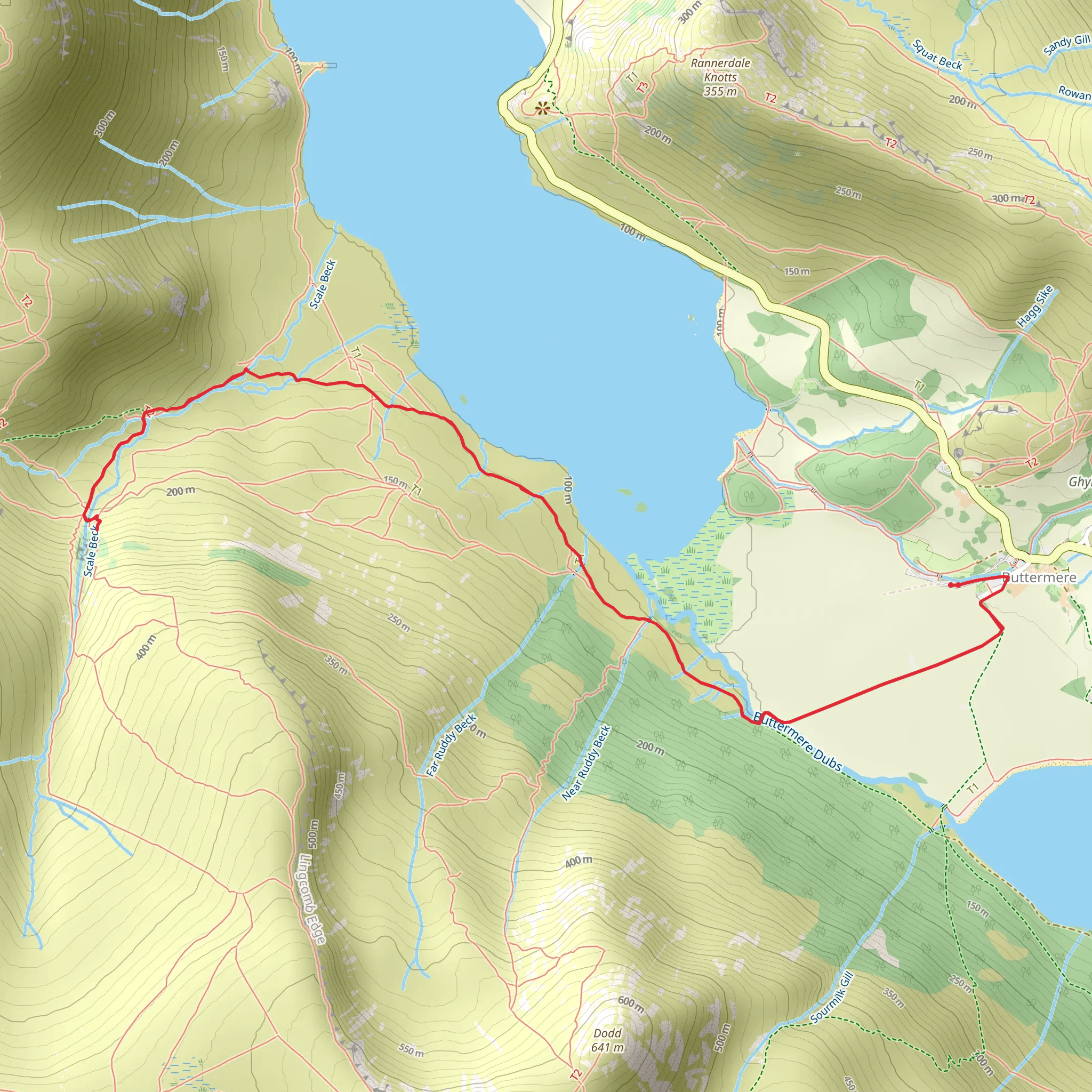 Scale Force Waterfall mobile static map