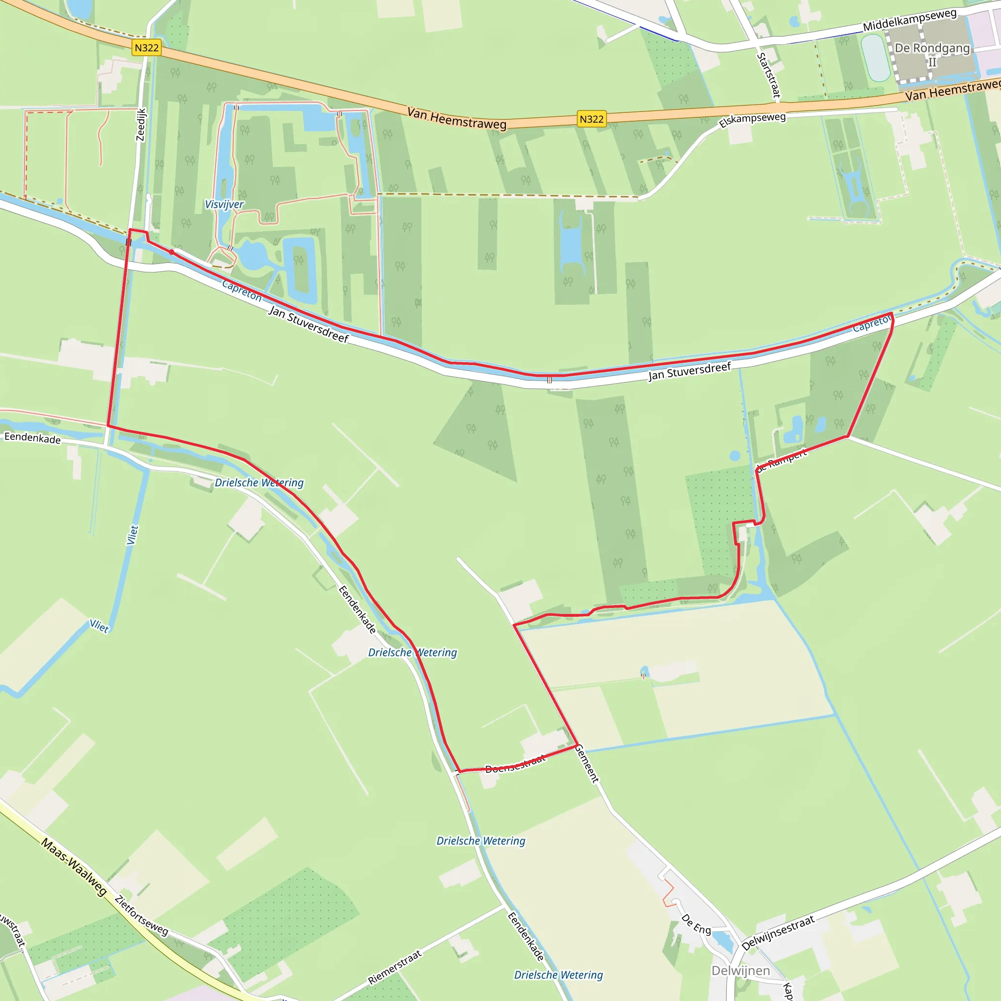 Nywelepad and Hamarithapad Loop mobile static map