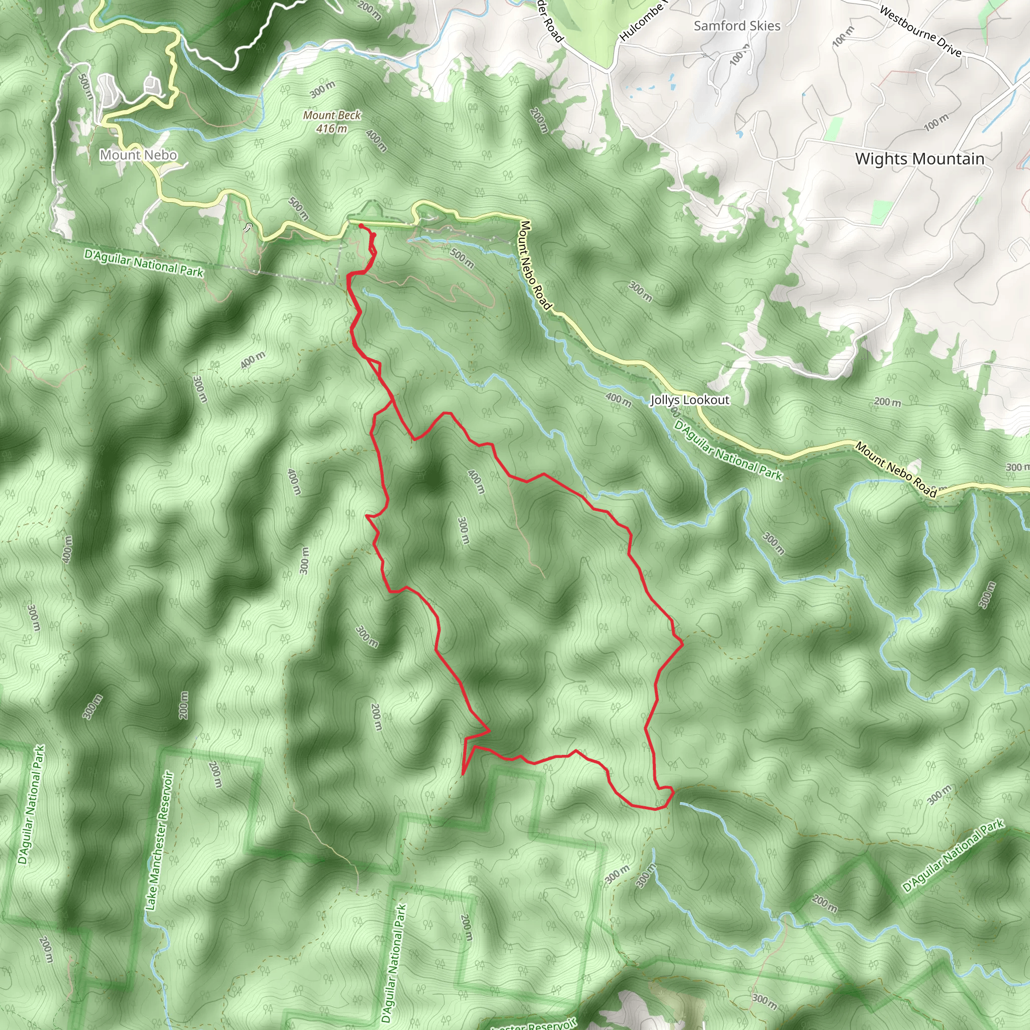 Augies's Circuit mobile static map