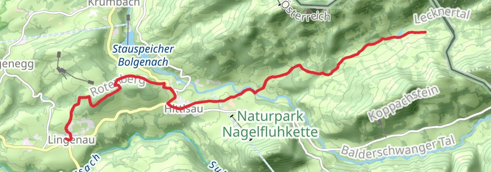 Maximiliansweg stage 3 Map