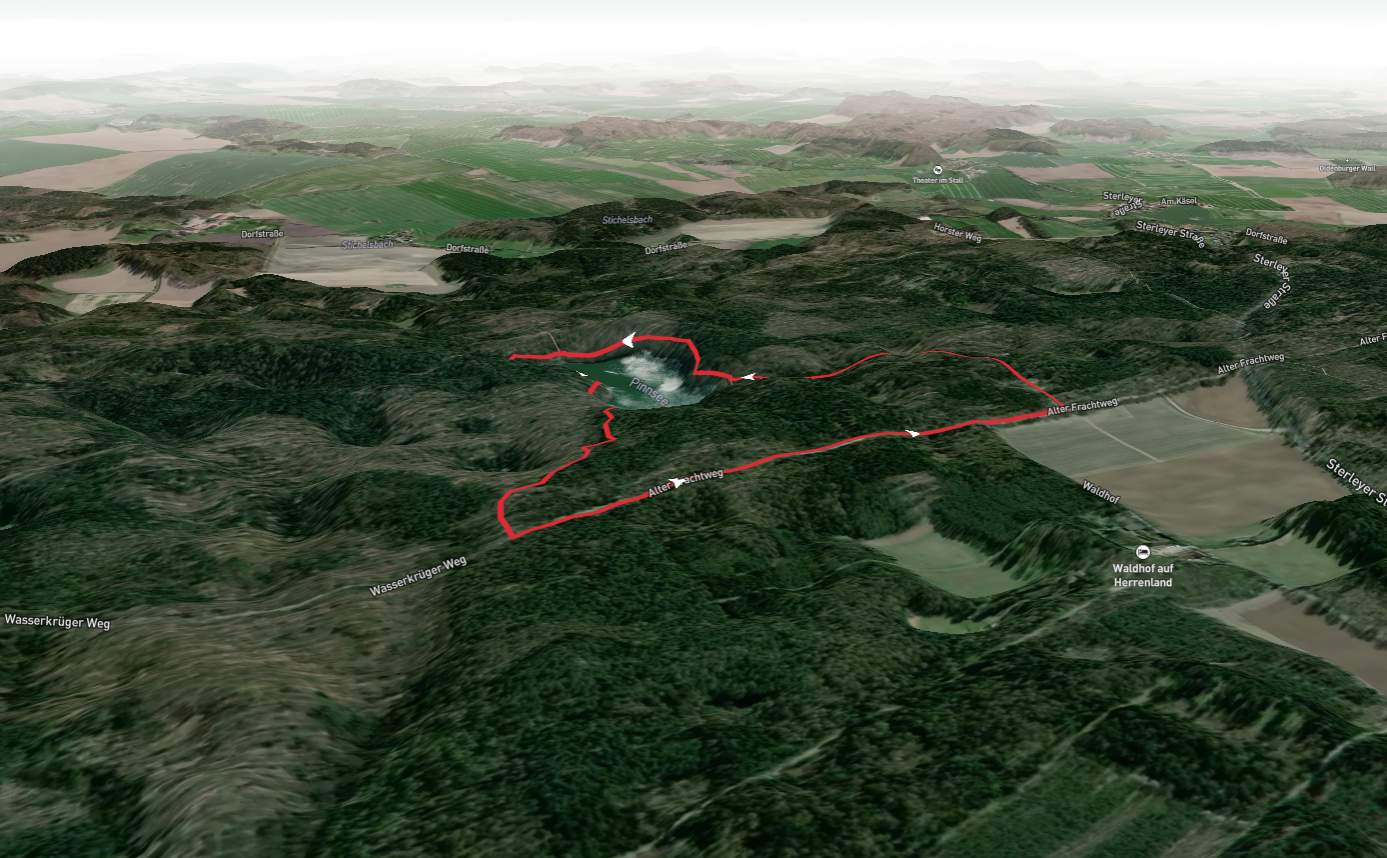 Pinnsee and Alter Frachtweg Loop