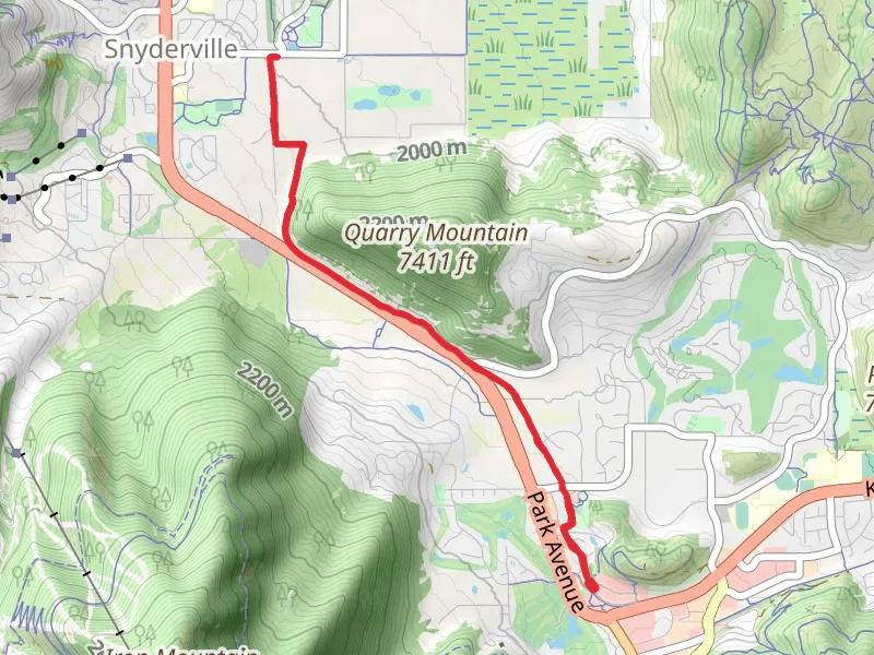 McLeod Creek Trail Out and Back