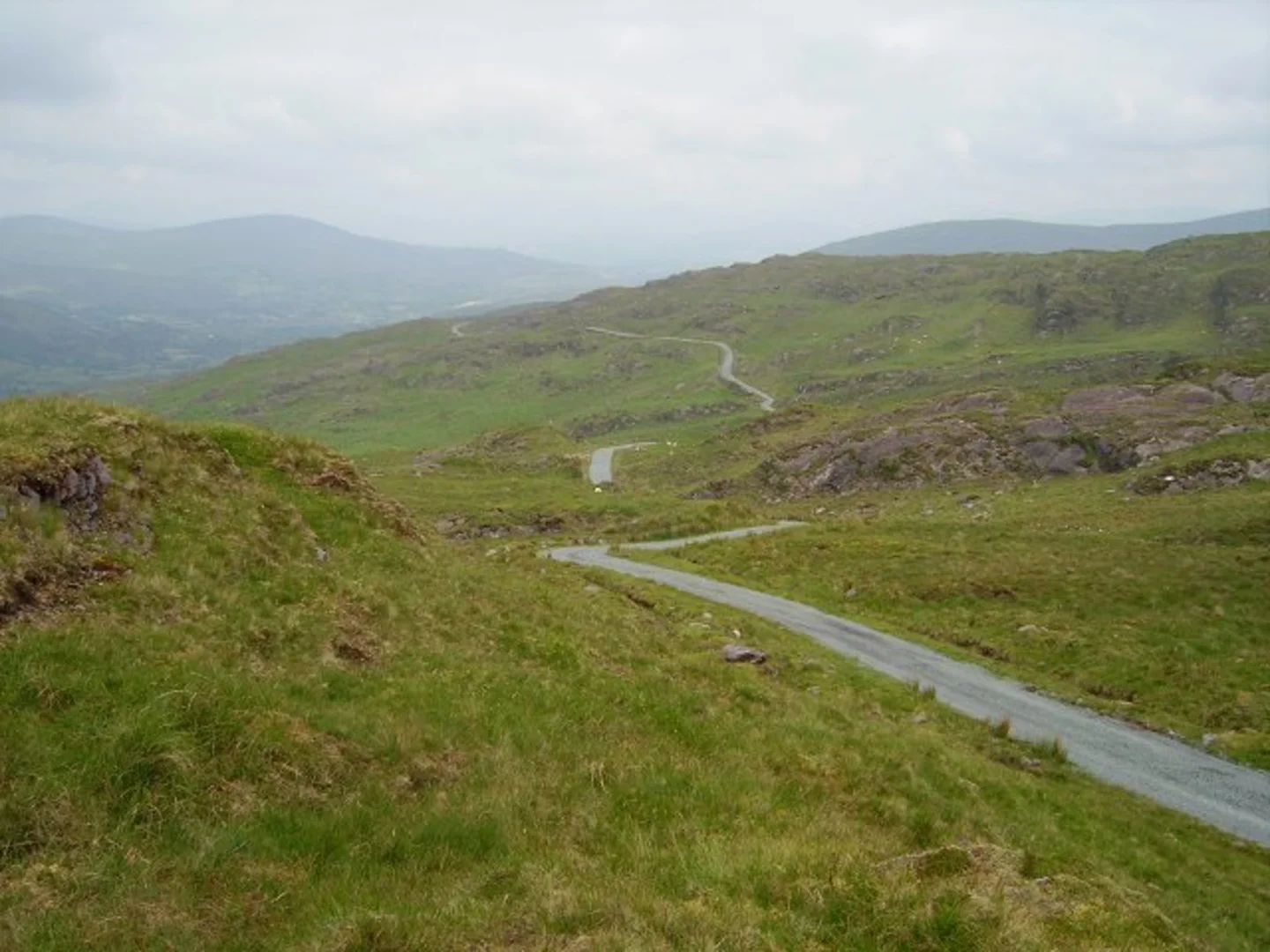 An image depicting the trail Knockboy Mountains Walk and its surrounding area.