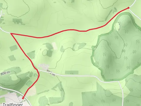 Trailfinger Säge to Hartenberg Walk