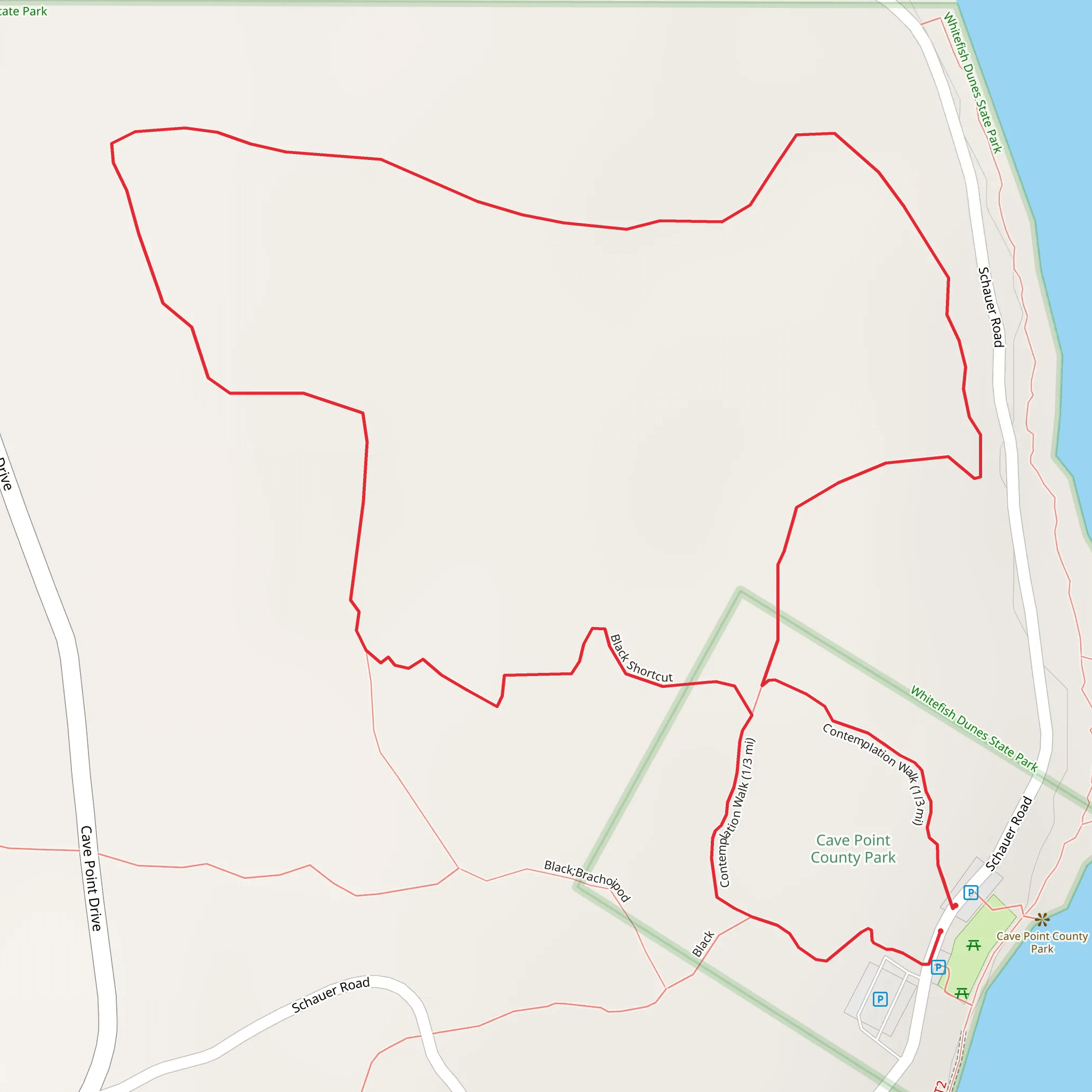 Black Loop mobile static map