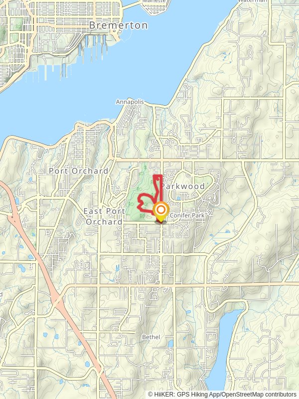 South Kitsap Regional Park Loop