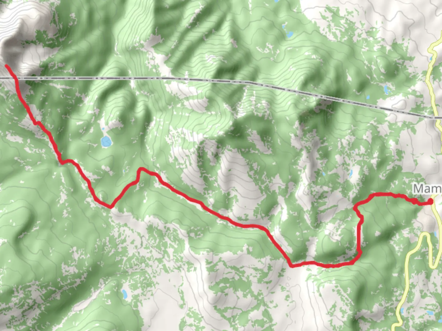 An image depicting the trail Electric Peak via Sepulcher Mountain Trail and its surrounding area.