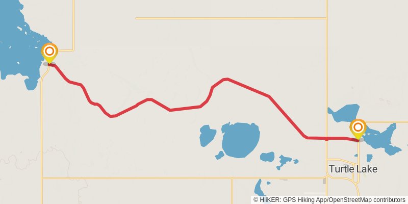 North Country Trail stage 2 Map