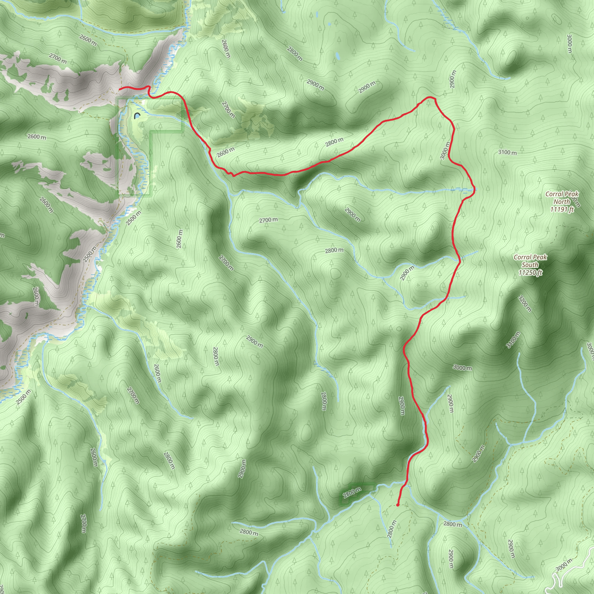 Wheatley Creek Trail mobile static map