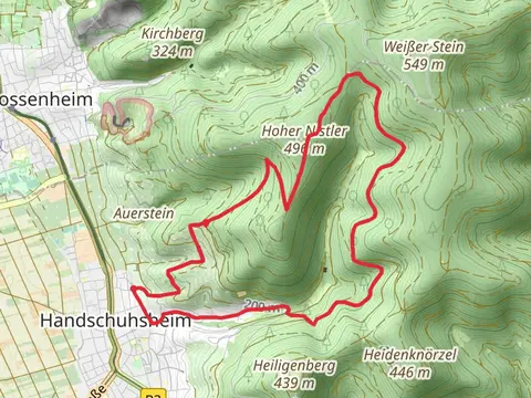 Hoher Nistler Loop via Waldweg