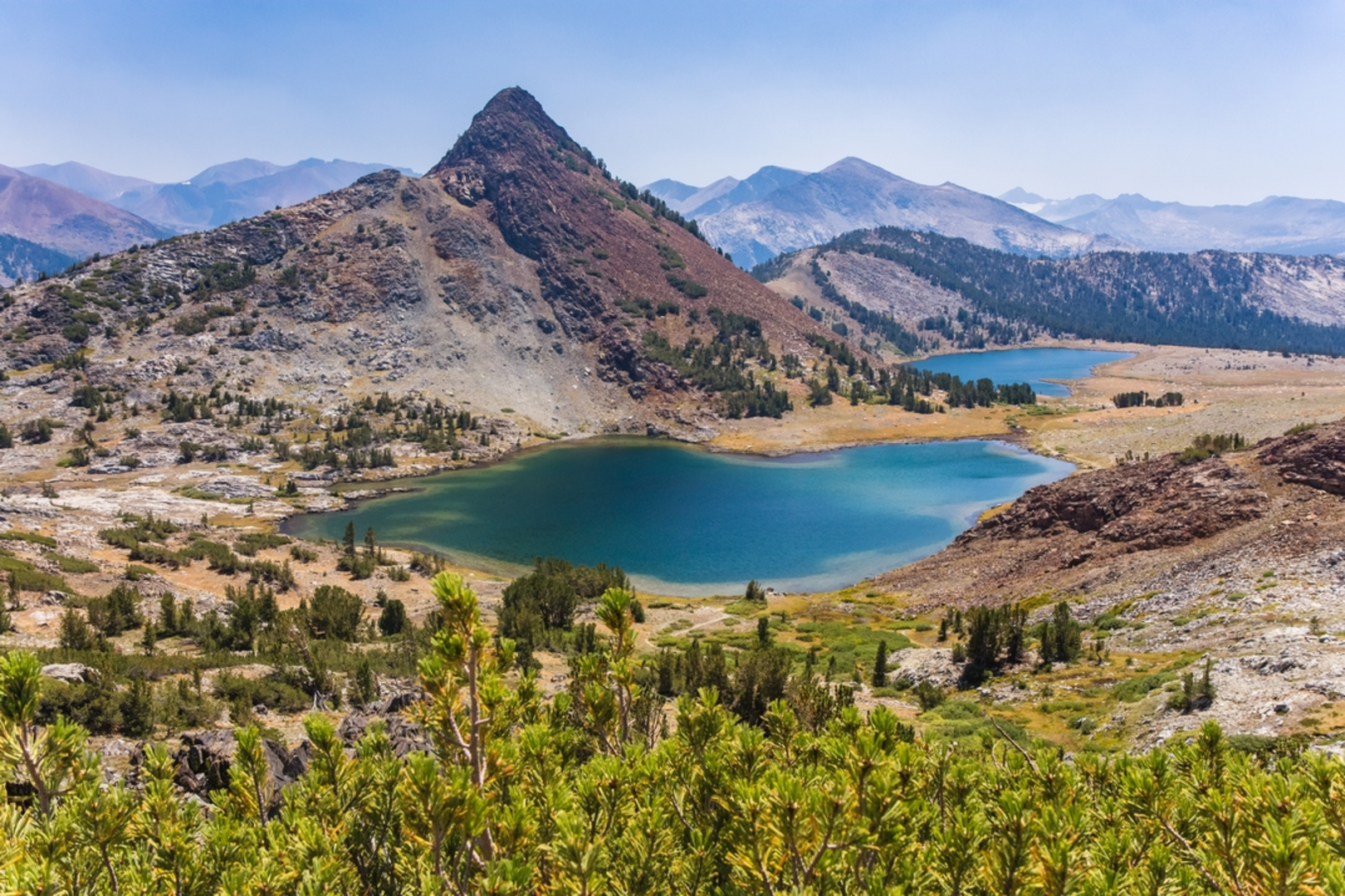 An image depicting the trail Gaylor Lakes Trail and its surrounding area.