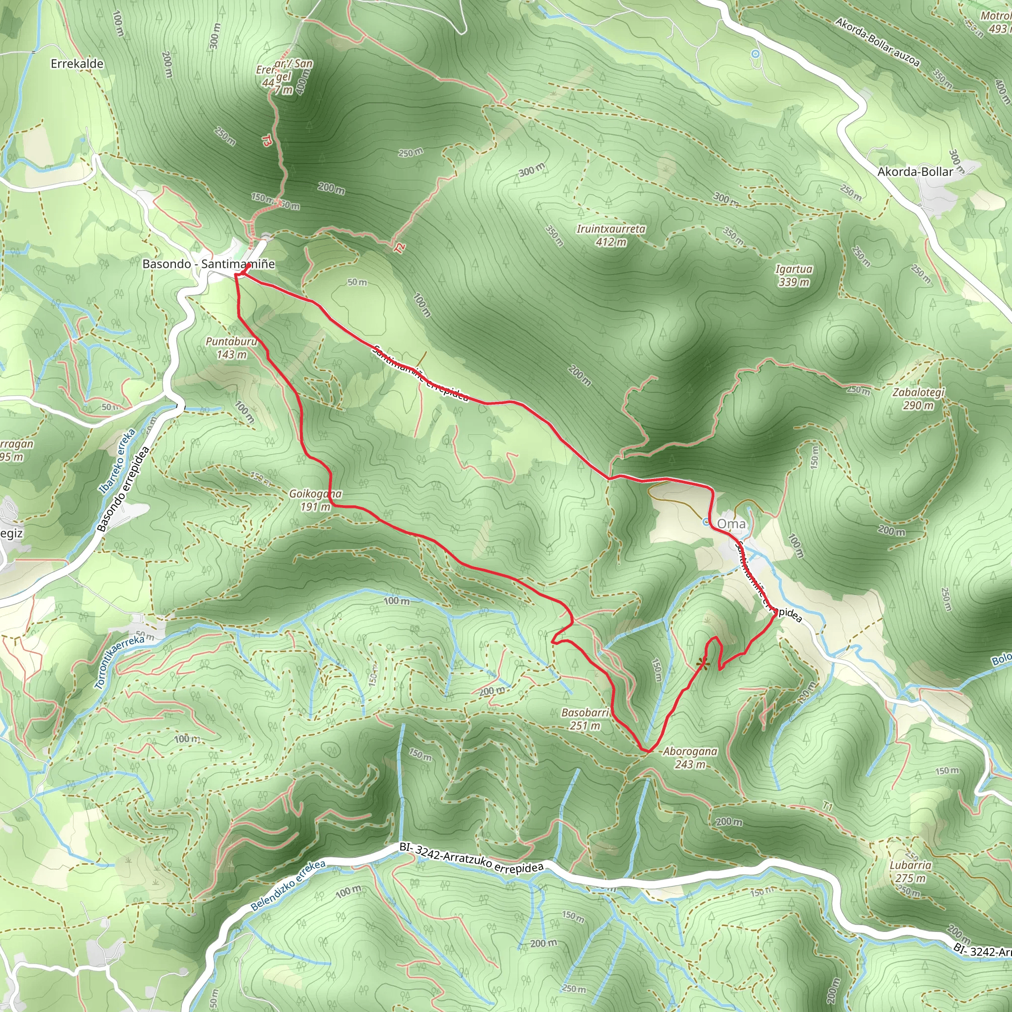 Oma- Basondo - Through the Enchanted Valley PR BI 180 mobile static map