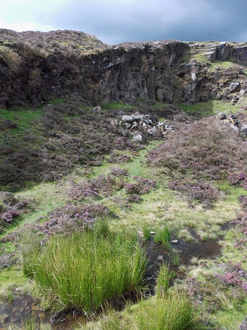 An image depicting the trail Great Tor and Bamford Edge Loop and its surrounding area.