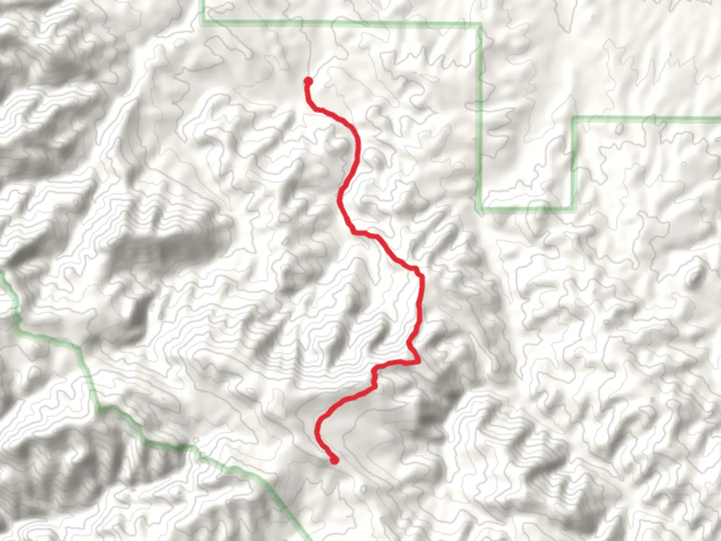 An image depicting the trail Bull Ridge Trail and its surrounding area.