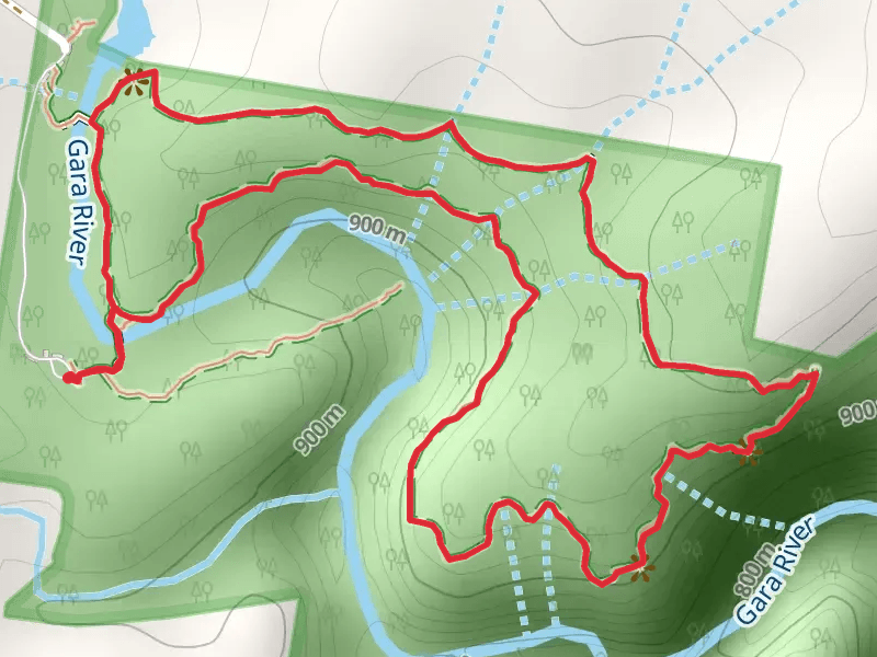Threlfall Track mobile static map