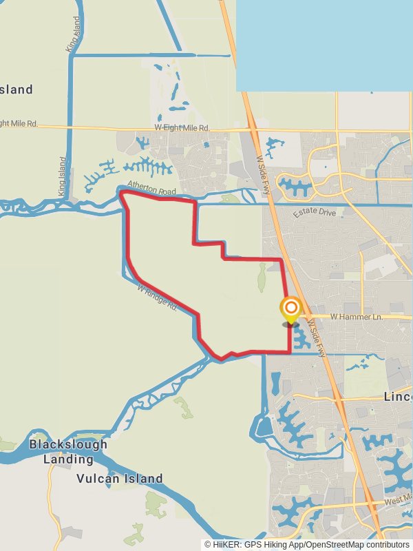 Mosher Slough and Fourteenmile Slough Loop