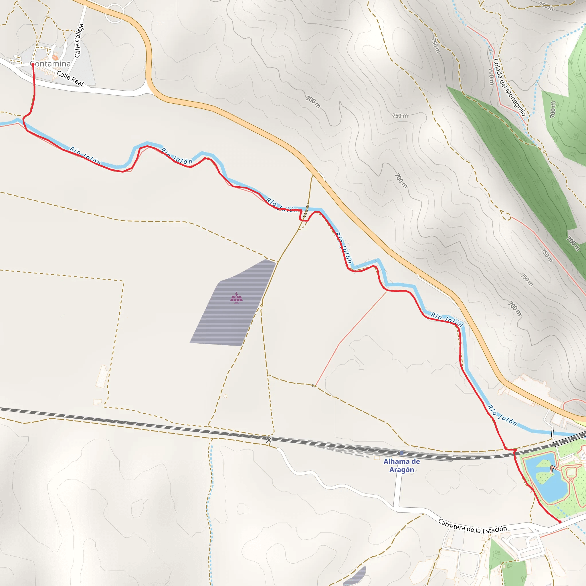 Contaminates - Alhama de Aragon SL Z 34 mobile static map