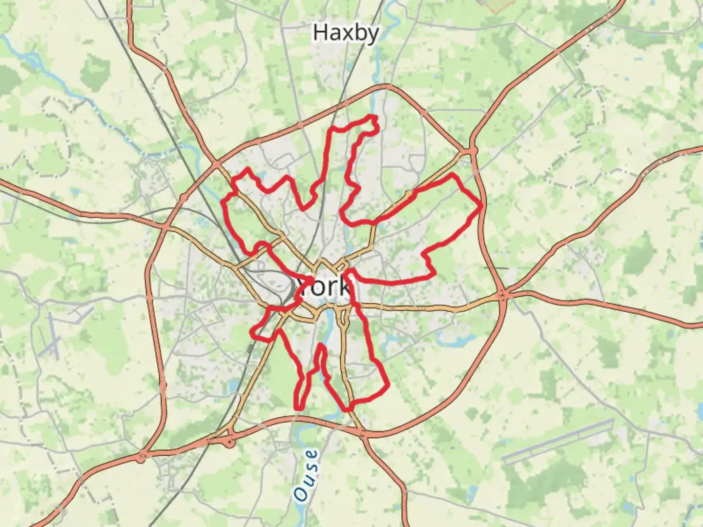 An image depicting the trail Millennium Way and its surrounding area.