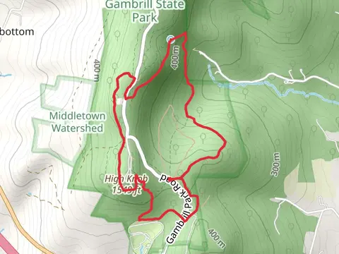 High Knob via Black Locust and Red Maple Loop Trail