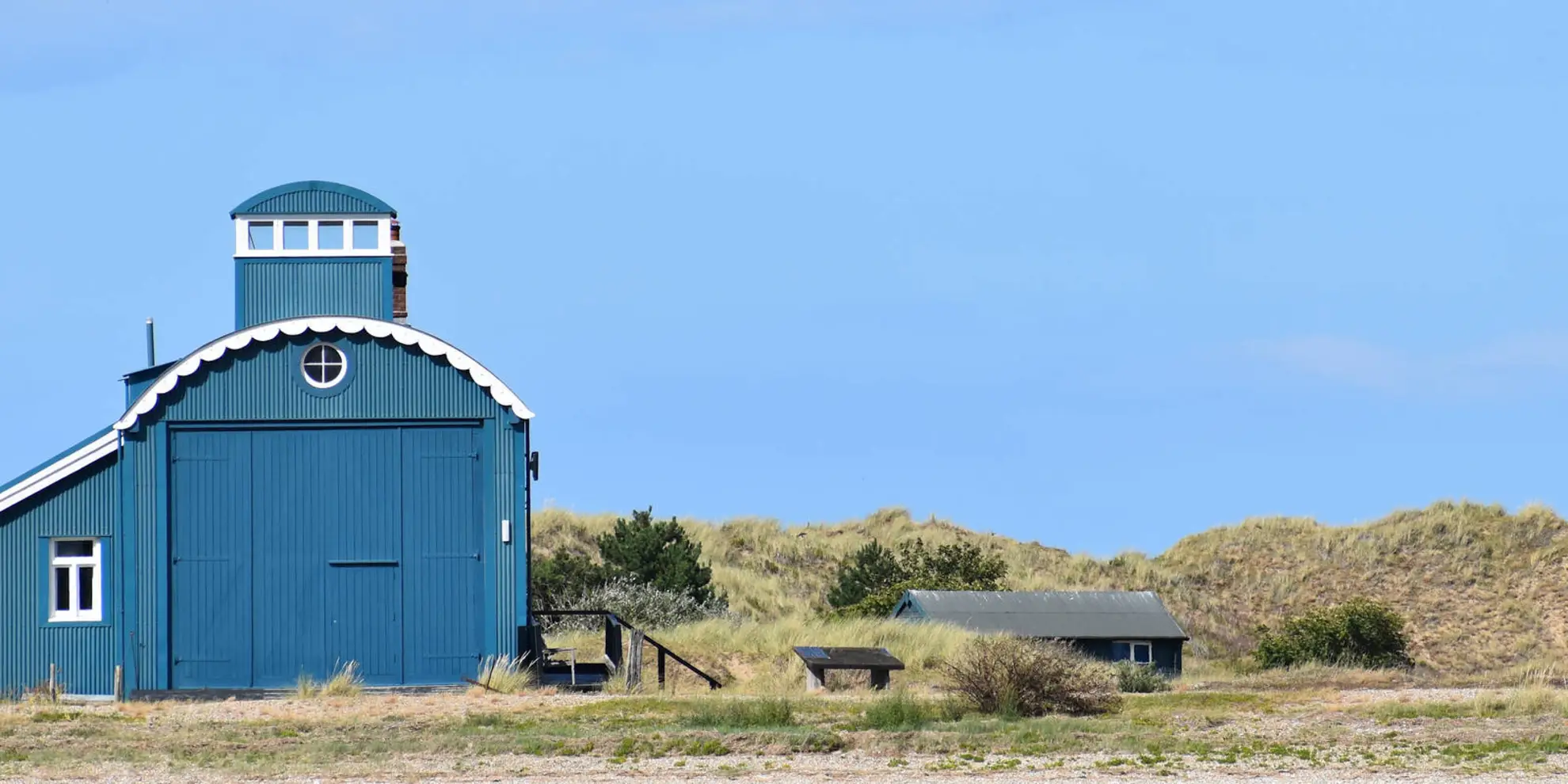 An image depicting the trail Blakeney from Morston Quay and its surrounding area.