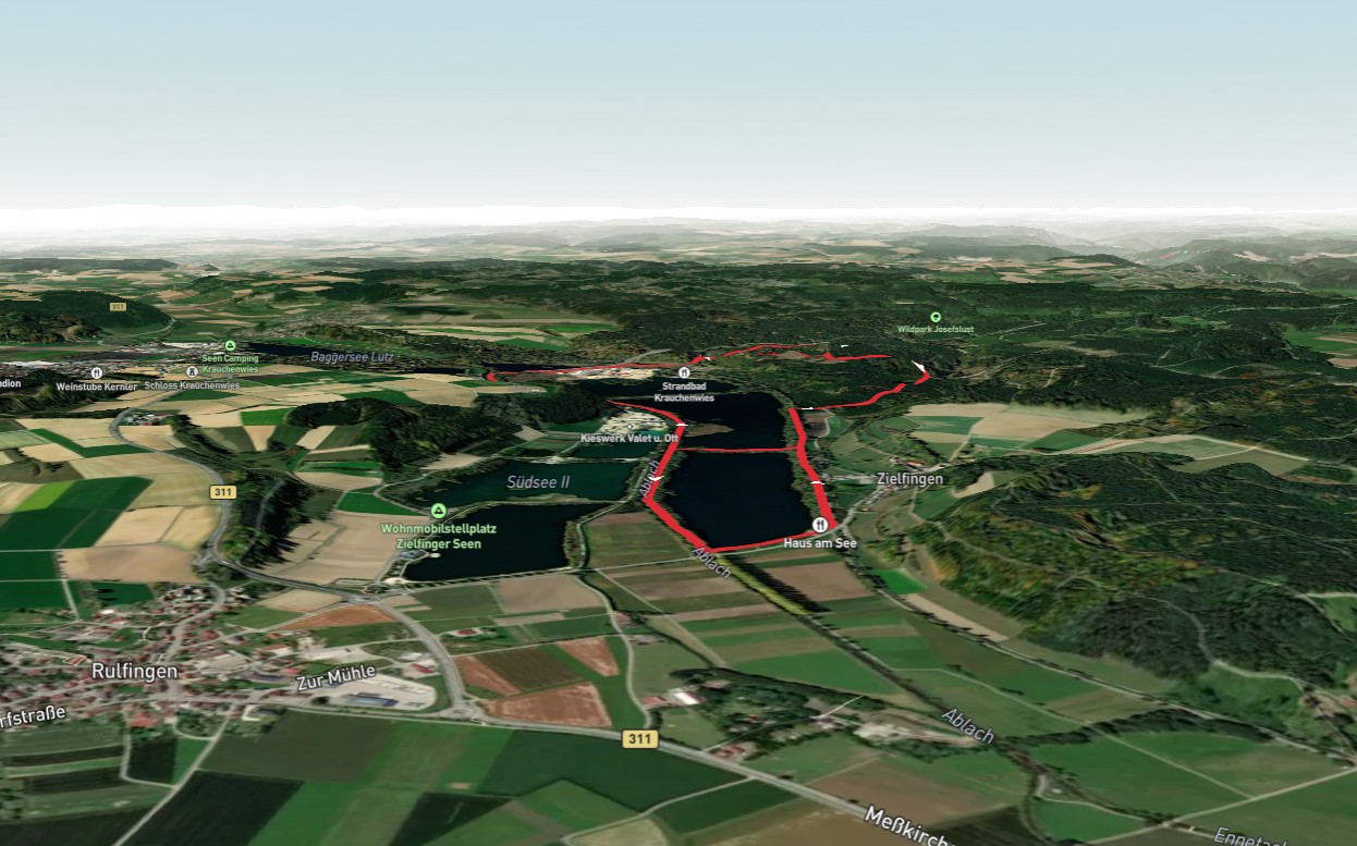Nordsee II, Vogelsee and Steidlesee Loop